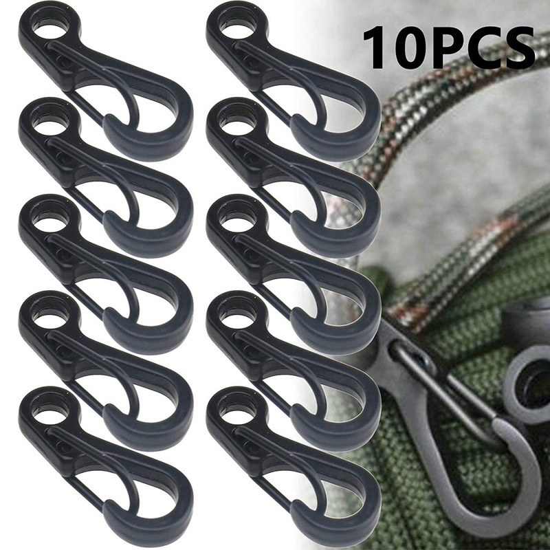 Edc Carry Kit - 10Pcs/lot Mini Carabiner Paracord Tactical Gear