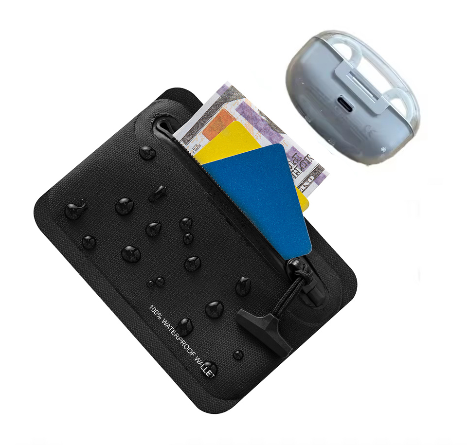 100% Waterproof Zipper Coin Pu - Leather Edc. Carry Pouch review and price