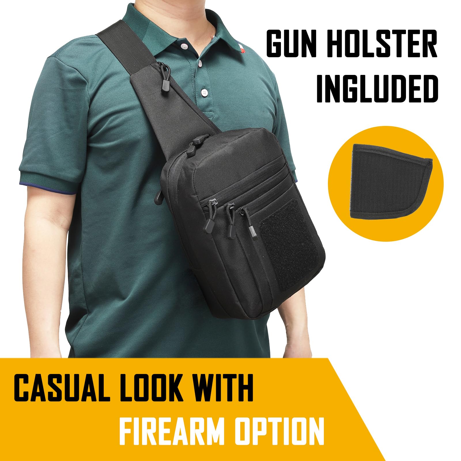 Concealed Carry Crossbody Bag  - Edc Carry Gun review and price