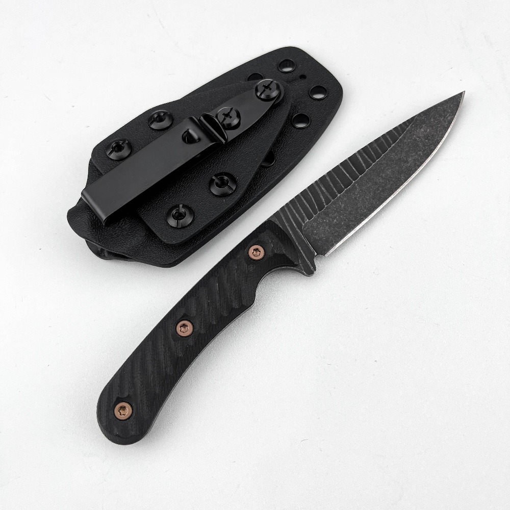 Full Tang Bushcraft Knife D2 B - Edc Concealed Carry Knife review and price