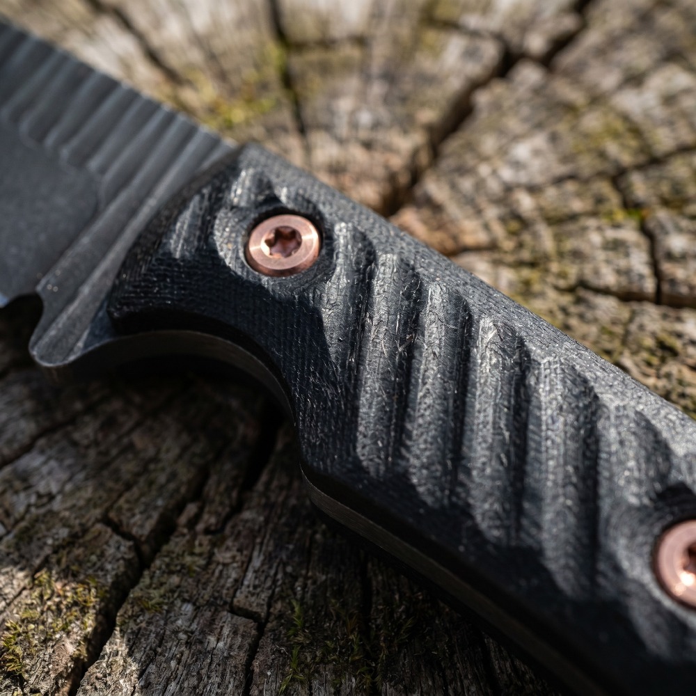 Full Tang Bushcraft Knife D2 B - Edc Concealed Carry Knife review and price
