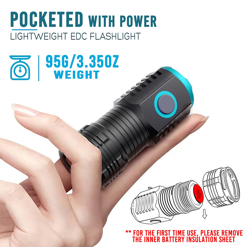 Type-C USB Rechargeable Pocket - Edc (Every Day Carry review and price