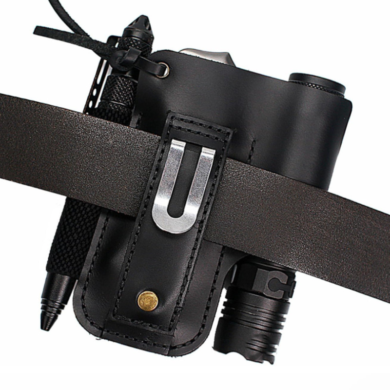 EDC Leather Flashlight Tool Ho - Edc Carry Box review and price