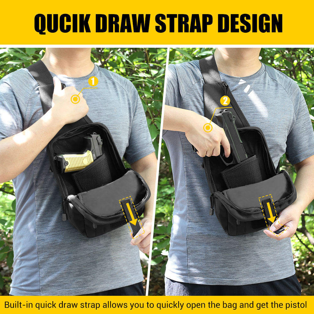 Tactical Pistol Gun Bag Concea - Edc Pistol Carry Bag review and price