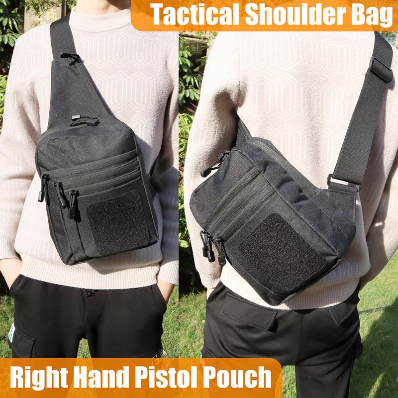 New Tactical Chest Bag Pistol  - Edc Pistol Carry Bag review and price