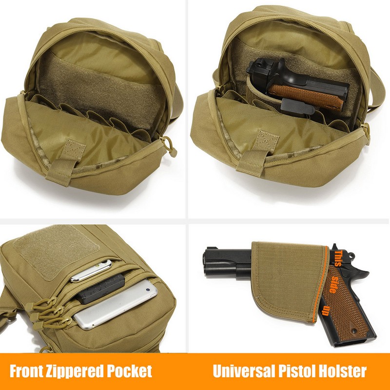 New Tactical Chest Bag Pistol  - Edc Pistol Carry Bag review and price