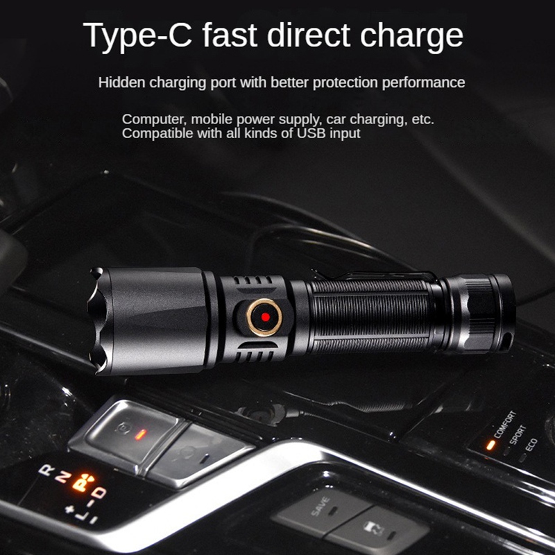 Type-C USB Rechargeable 21700  - Edc (Every Day Carry review and price