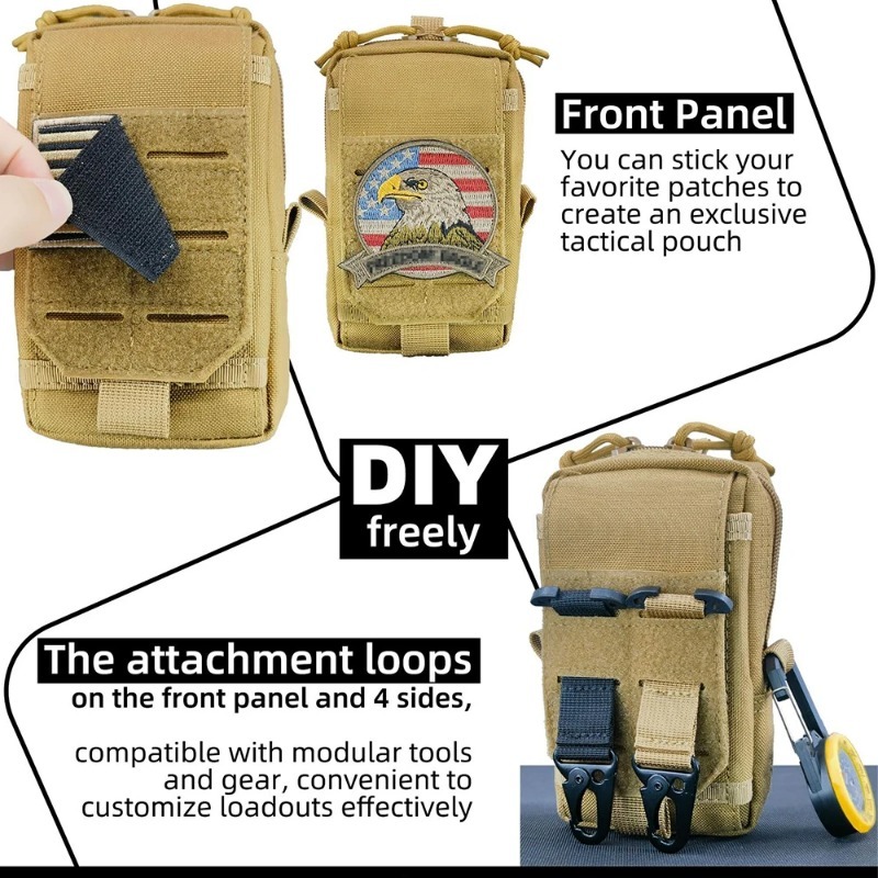 Tactical MOLLE EDC Utility Wai - Edc Carry Box review and price