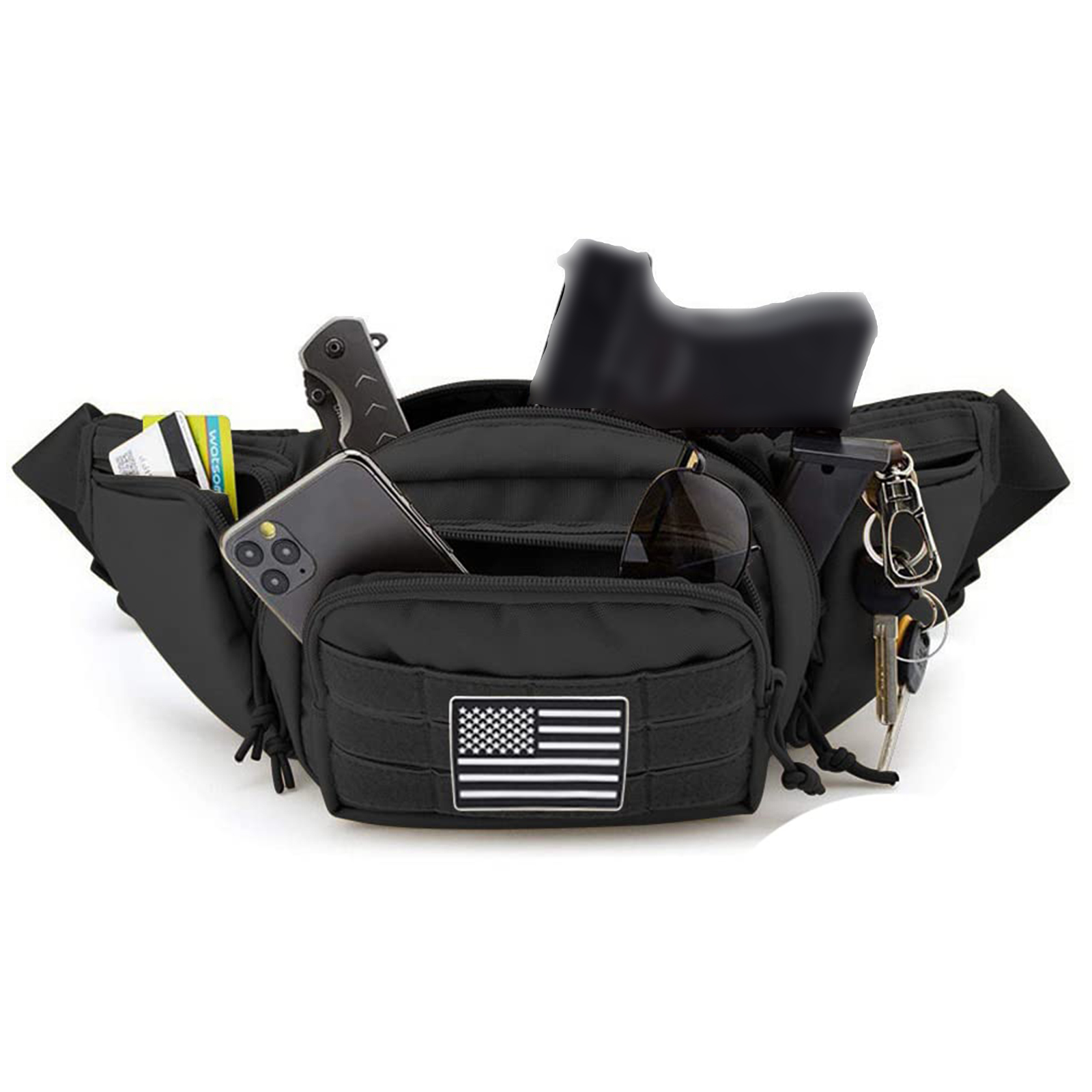 Tactical Fanny Pack Gun Holste - Edc Pistol Carry Bag review and price