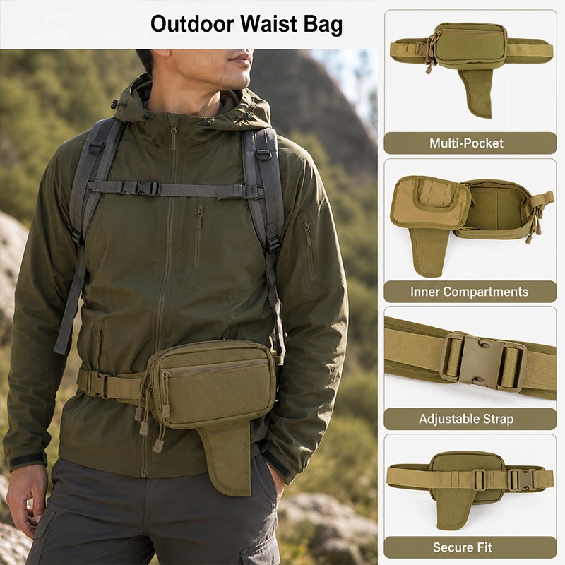 Multifunctional Waist Bag Nylo - Edc Concealed Carry Bag review and price